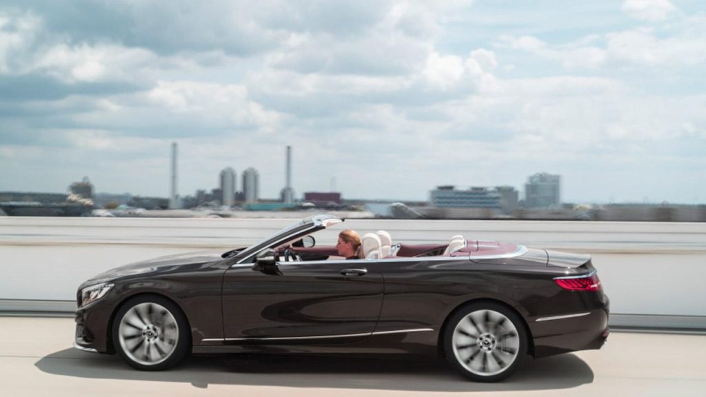 Mercedes-Benz S-Klasse Cabrio - Seitenansicht - bei Aktuelle Auto News