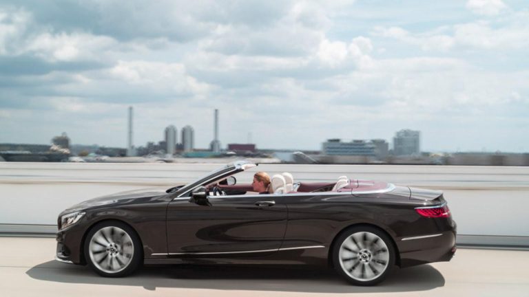 Mercedes-Benz S-Klasse Cabrio - Seitenansicht